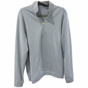 Adidas Light Blue Quarter Zip Pullover XL Athletic Top